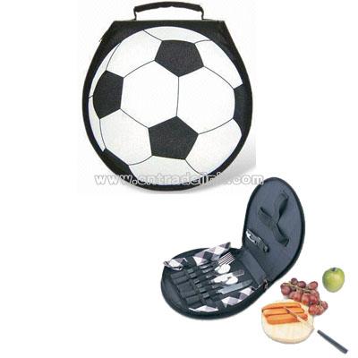 Football-shaped Carry Bag