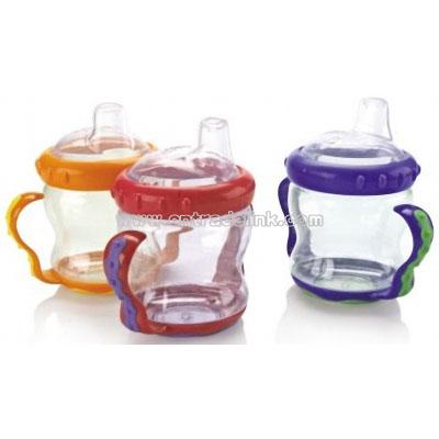 Free 2 Handle Cup No Spill Cup with Spout