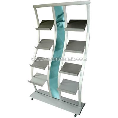 Freestanding Magazine Display Stand