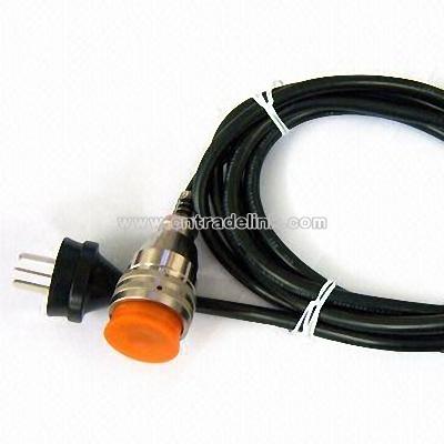 Friction-resistant Power Cord