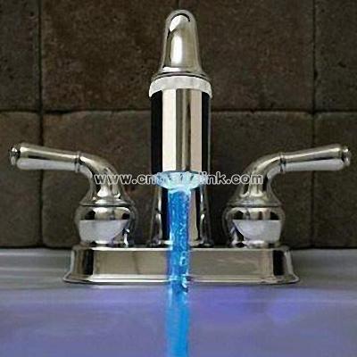 Full Brass Light Faucets with LED Lighting Nozzle