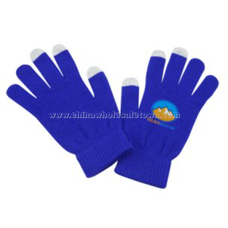 Full Color 3 Finger Touch Screen Gloves