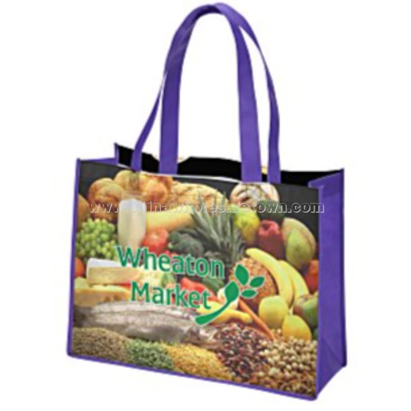 Full Color Shopping Tote - 12