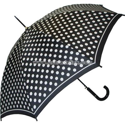 Full-Length Riva Polka Dot Umbrella