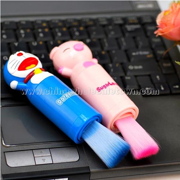 Fun Cartoon Retractable Keyboard Brush