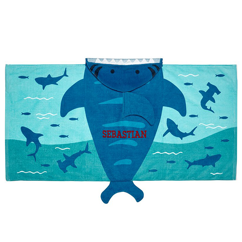 Fun-in-the-Sun Personalized Hooded Beach