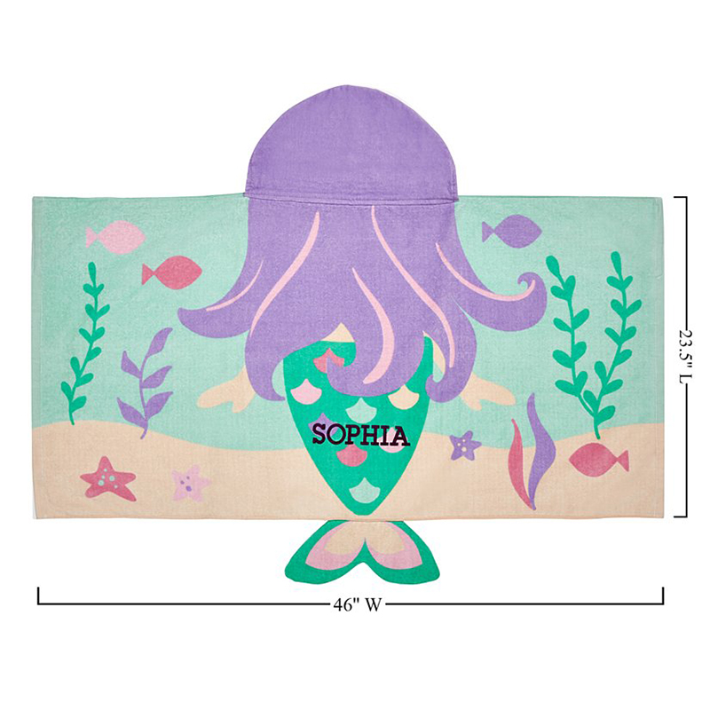 Fun-in-the-Sun Personalized Hooded Beach