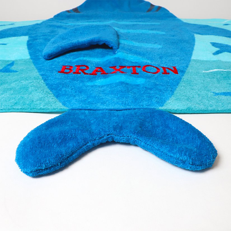 Fun-in-the-Sun Personalized Hooded Beach