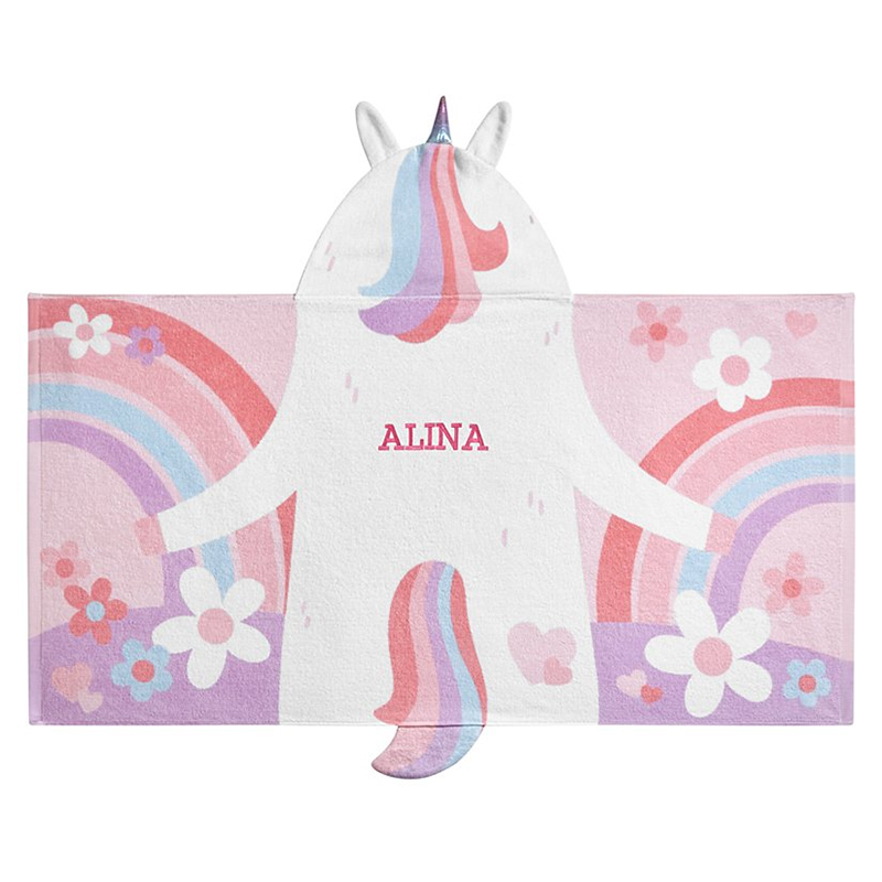 Fun-in-the-Sun Personalized Hooded Beach