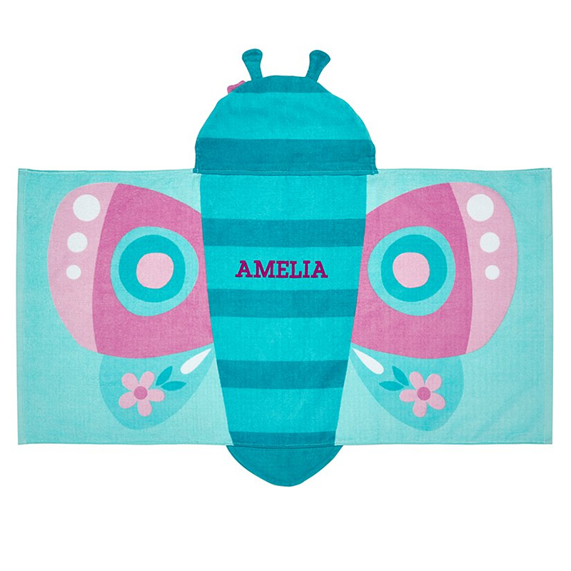 Fun-in-the-Sun Personalized Hooded Beach