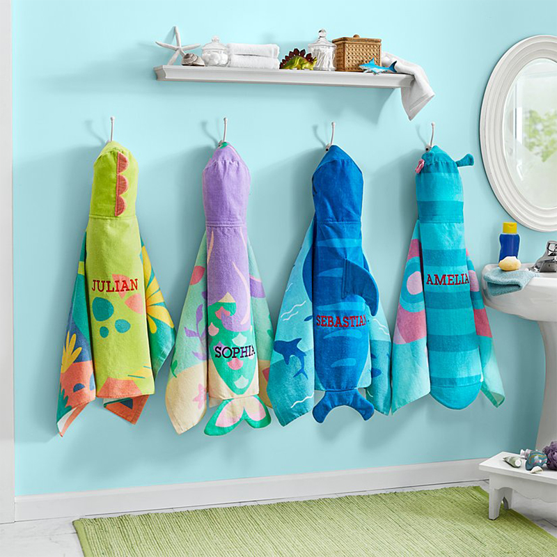 Fun-in-the-Sun Personalized Hooded Beach