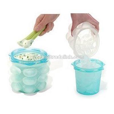 Fusionbrands Ice Orb Silicone Vertical Ice Cube Tray