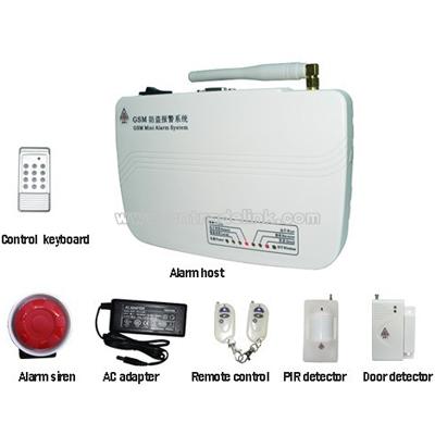 GSM Wireless Burglar Alarm