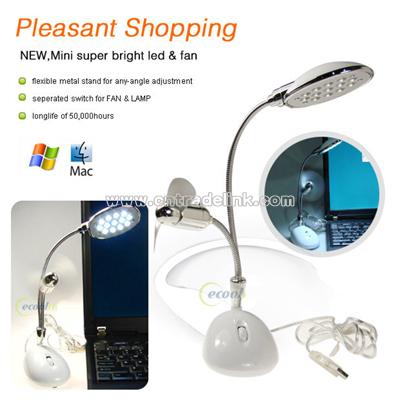 Gadget USB Fan + Light