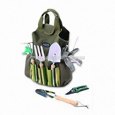 Garden Tools Carry Bag with Big Storage Compartment and Easy Carry Handle