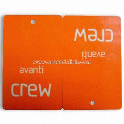 Garment Laminated Hang Tag