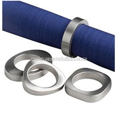 Geometrical Shapes Napkin Rings