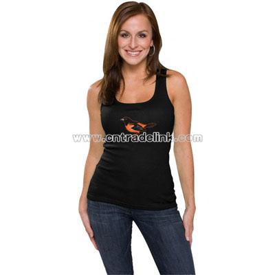Giants Women's Primary Logo Fashion Rib Tank