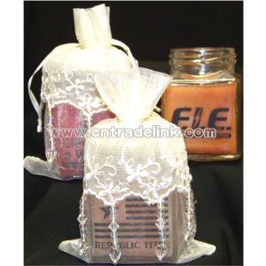 Gift bagged candle