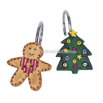 Gingerbread House Shower Hooks