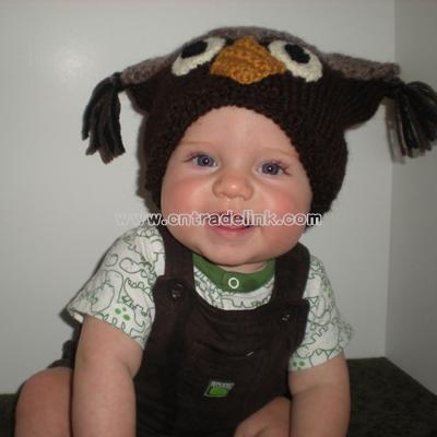 Give a hoot-newborn hat