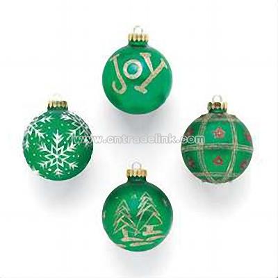 Glass Christmas Ball Ornaments