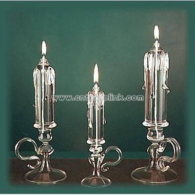 Glass Oil Lamp