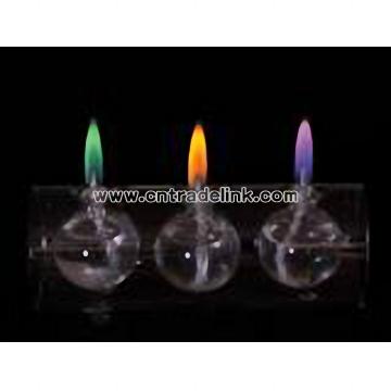 Glass Oil Lamp