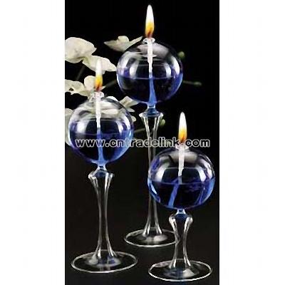 Glass Oil Lamp