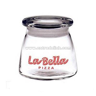 Glass apothecary jar