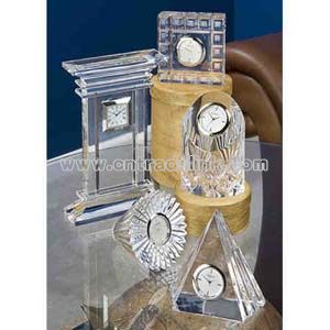 Glass crystal Clocks