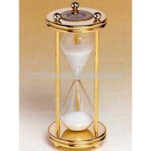 Glass crystal sand timer