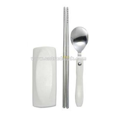 Glasses Case Shape Chopsticks Set
