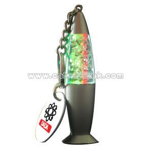 Glitter lava light