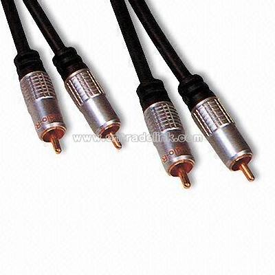 Gold Plated Audio/Video/Electric Cables