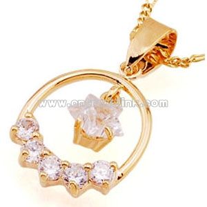 Gold Plated Brass Chandelier Pendant