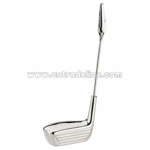 Golf Club Memo Holder