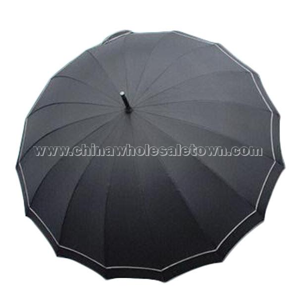 Golf Size 16-Rib Umbrella