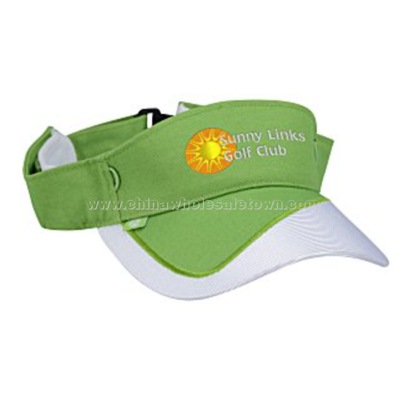 Golf Visor with Tee Holder