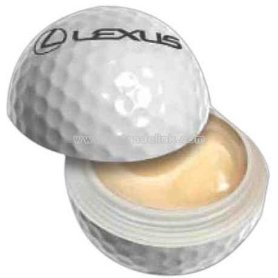 Golf ball lip balm