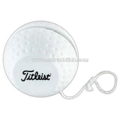 Golf ball shaped yo-yo