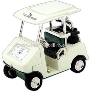 Golf cart clock