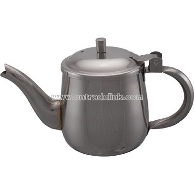 Gooseneck teapot 10 ounce stainless steel