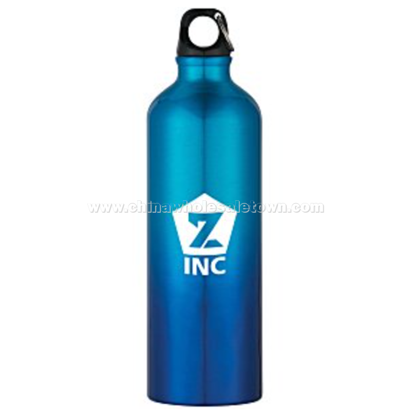 Gradient Color Aluminum Sport Bottle - 25 oz.