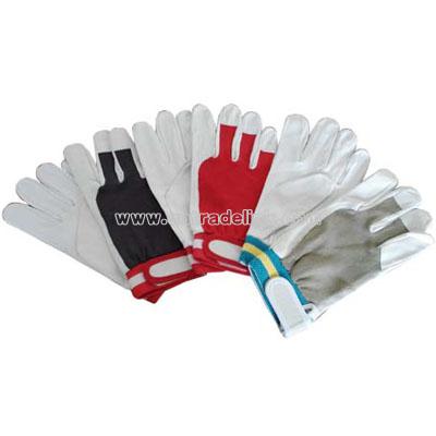 Grain Leather Gloves
