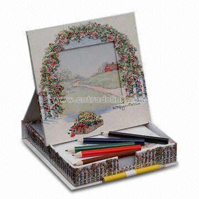 Gray Board and Glossy Art Paper Photo Album