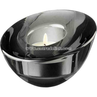 Gray votive holder