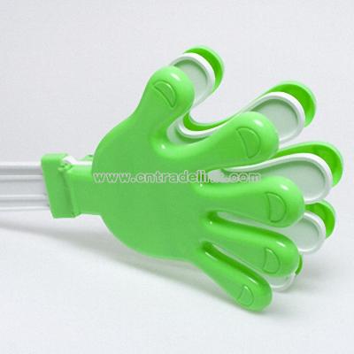 Green & White Giant Hand Clapper