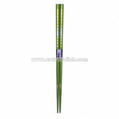 Green Calligraphy Chopsticks