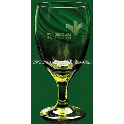 Green Goblet Glasses